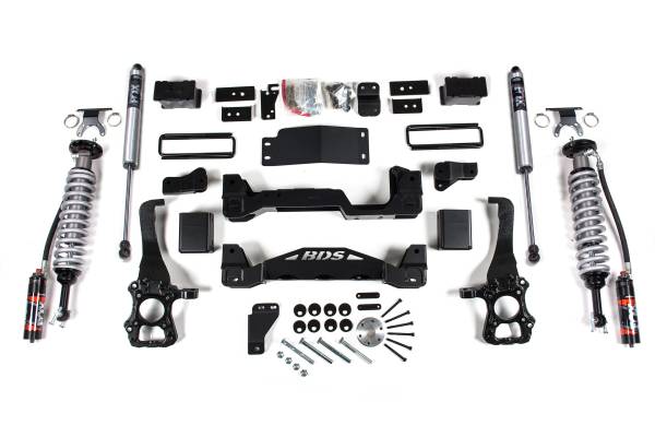 BDS Suspension - BDS 6 Inch Lift Kit | FOX 2.5 Performance Elite Coil-Over | Ford F150 (2015-2020) 4WD | w/ FOX 2.0 Performance Series Rear Shocks - Image 1