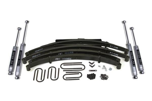 BDS Suspension - BDS 4 Inch Lift Kit | Jeep Cherokee SJ / Wagoneer / Grand Wagoneer / J10/J20 (1974-1989) | Block Kit Rear - Image 1