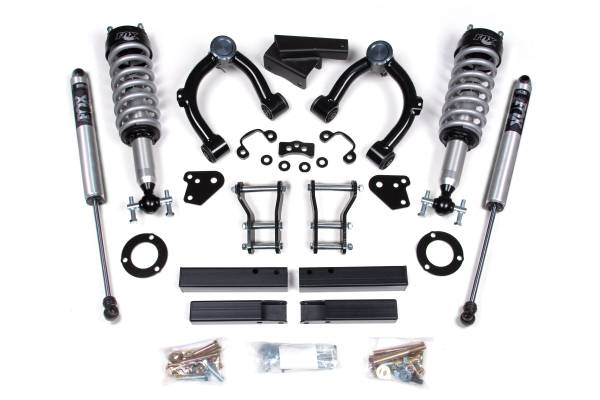 BDS Suspension - BDS 3.5 Inch Lift Kit | FOX 2.0 Coil-Over | Ford Ranger (2019-2023) 4WD | Cast Steel Knuckle - Image 1
