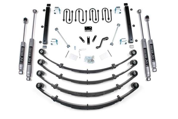 BDS Suspension - BDS 3.5 Inch Lift Kit | Jeep Wrangler YJ (1987-1995) | Light Duty Leaf Springs - Image 1
