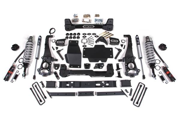BDS Suspension - BDS 6 Inch Lift Kit | FOX 2.5 Coil-Over DSC | 2019-2023 Ford Ranger 4WD | Cast Steel Knuckle - Image 1