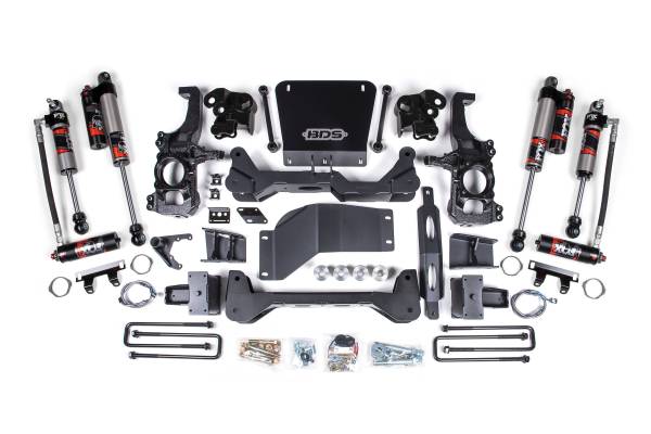 BDS Suspension - BDS 5 Inch Lift Kit | FOX 2.5 Performance Elite | 2020-2026 Chevy Silverado/GMC Sierra 2500HD/3500HD 4WD | 5" Block Kit w/o Overload - Image 1
