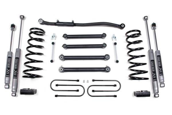 BDS Suspension - BDS 3 Inch Lift Kit | Dodge Ram 2500 (2003-2013) & 3500 (2003-2012) 4WD Gas | 4 Inch Axle | FOX 2.0 Performance Series - Image 1