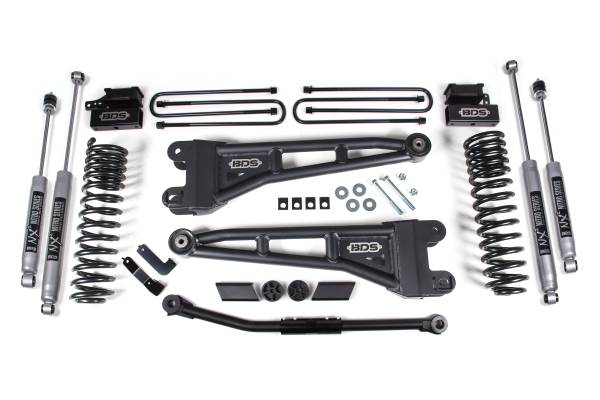 BDS Suspension - BDS 2.5 Inch Lift Kit w/ Radius Arm | Ford F450 Super Duty (2020-2022) 4WD | w/ NX2 Nitro Series Shocks - Image 1