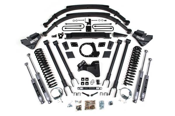 BDS Suspension - BDS 9 Inch (Gas) / 8 Inch (Diesel) 4-Link Lift Kit | Ford F250/F350 Super Duty (2020-2022) 4WD | FOX 2.0 Performance Series Shocks - Image 1