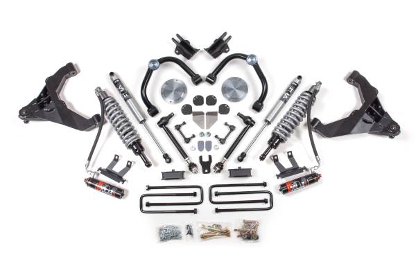 BDS Suspension - BDS 3 Inch FOX 2.5 Performance Elite Coilover Lift Kit | Chevy Silverado & GMC Sierra 2500HD/3500HD Diesel 4WD (2020-2026) | Block Kit w/ Factory Overload & FOX 2.0 Rear Shocks - Image 1