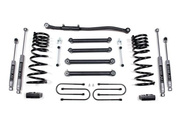 BDS Suspension - BDS 3 Inch Lift Kit | Dodge Ram 2500 (2003-2013) & 3500 (2003-2012) 4WD Diesel | 4 Inch Axle | NX2 Nitro Series - Image 1