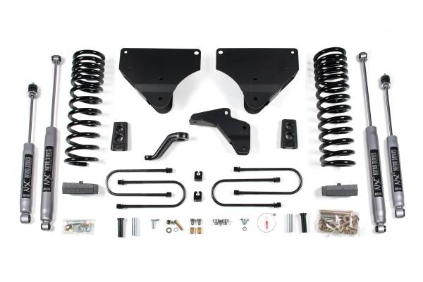 BDS Suspension - BDS 4 Inch Lift Kit | Ram 3500 (2013-2018) 4WD Gas | 2 Inch Block Kit | FOX 2.0 Performance Series - Image 1