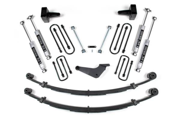 BDS Suspension - BDS 4 Inch Lift Kit | 2000-2005 Ford Excursion 4WD | Leaf Spring Rear | NX2 Nitro Series - Image 1
