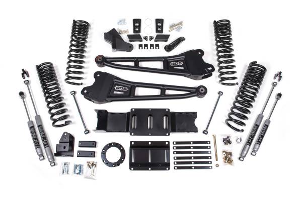 BDS Suspension - BDS 6 Inch Lift Kit w/ Radius Arms | Ram 2500 (2019-2024) 4WD Diesel | FOX 2.0 Performance Series Shocks - Image 1
