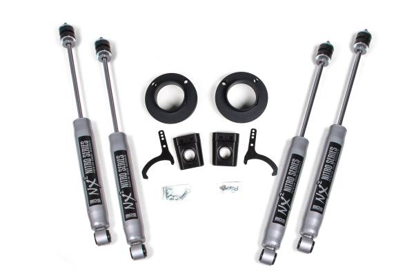 BDS Suspension - BDS 2 Inch Leveling Kit | Ram 2500 w/ Rear Air Ride (2014-2026) 4WD | NX2 Nitro Series Shocks - Image 1