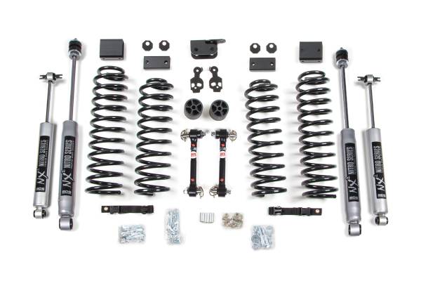 BDS Suspension - BDS 3 Inch Lift Kit | 2007-2011 Jeep Wrangler JK 2-Door | NX2 Nitro Series Shocks w/ Disconnects - Image 1