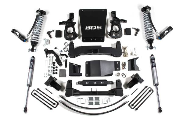 BDS Suspension - BDS 8 Inch Lift Kit | FOX 2.5 Coilover DSC | Chevy Silverado & GMC Sierra 1500 (2014-2018) 4WD | Aluminum / Stamped Steel Control Arms - Image 1