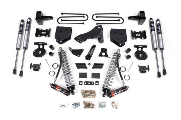 BDS Suspension - BDS 4 Inch Lift Kit | FOX 2.5 Performance Elite Coil-Over Conversion | Ford F250/F350 Super Duty (2011-2016) 4WD Diesel | Leaf Springs Rear - Image 1