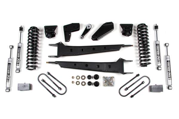 BDS Suspension - BDS 4 Inch Lift Kit w/ Radius Arms | Ford F100/F150 (1980-1996) 4WD | Dual Add-A-Leaf Kit Rear - Image 1