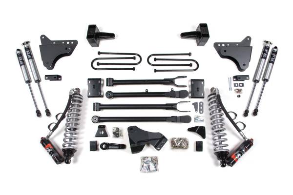 BDS Suspension - BDS 4 Inch Lift Kit w/ 4-Link & FOX 2.5 Coil-Over Conversion | Ford F250/F350 Super Duty (2011-2016) 4WD Diesel | Block Kit Rear - Image 1