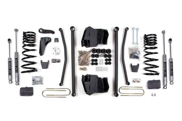 BDS Suspension - BDS 8 Inch Long Arm Lift Kit | Dodge Ram 2500 (2009-2013)/3500 (2009-2012) 4WD Diesel | Block Kit | 3-1/2 Inch Axle | NX2 Nitro Series - Image 1