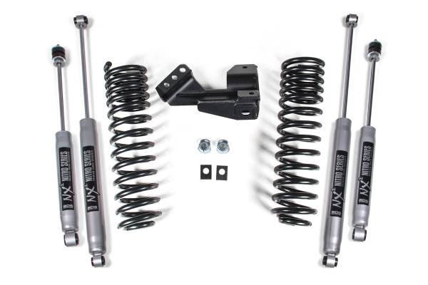 BDS Suspension - BDS 1-2 Inch Leveling Kit | Performance Spring | Ford F250/F350 Super Duty (2017-2026) 4WD | w/ FOX 2.0 Performance Series Shocks - Image 1