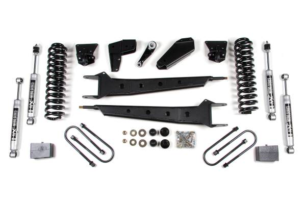 BDS Suspension - BDS 6 Inch Lift Kit w/ Radius Arms | Ford F100/F150 (1980-1996) 4WD | 4 Inch Block Kit Rear - Image 1