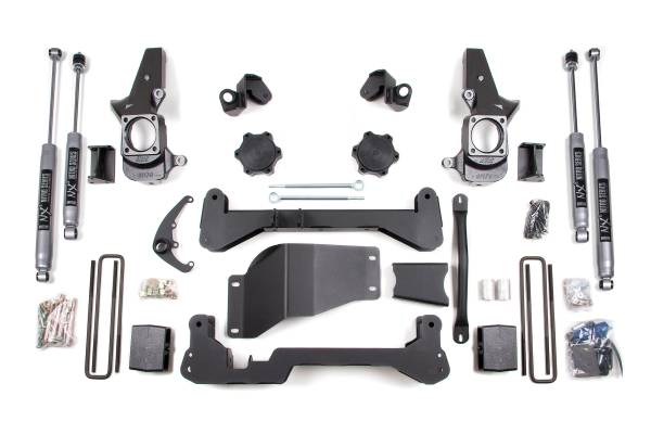 BDS Suspension - BDS 4.5 Inch Lift Kit | Chevy Silverado & GMC Sierra 2500HD/3500 (2001-2010) SRW 4WD | NX2 Nitro Series | Narrow Track Knuckle - Image 1