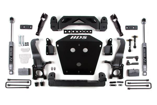 BDS Suspension - BDS 4.5 Inch Lift Kit | Toyota Tundra (2007-2015) 2/4WD | w/ FOX 2.0 Performance Series Rear Shocks - Image 1