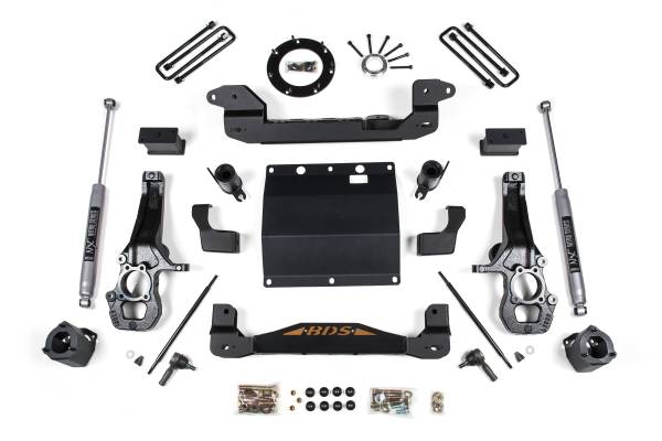 BDS Suspension - BDS 5.5 Inch Lift Kit | Chevy Colorado & GMC Canyon (2015-2022) 4WD | w/ NX2 Nitro Series Shocks - Image 1