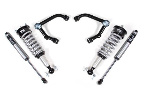 BDS Suspension - BDS 2 Inch Leveling Kit | FOX 2.0 Coilover | Chevy Silverado & GMC Sierra 1500 (2007-2018) 4WD | Cast Steel Control Arms - Image 1