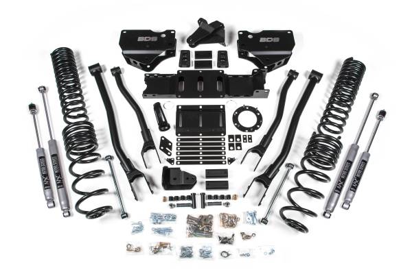 BDS Suspension - BDS 6 Inch Lift Kit w/ 4-Link | Ram 2500 Diesel (2019-2024) 4WD | FOX 2.0 Performance Series Shocks - Image 1