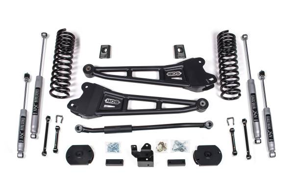 BDS Suspension - BDS 3 Inch Lift Kit w/ Radius Arms | Ram 2500 (2019-2024) 4WD Diesel | FOX 2.5 Performance Elite Shocks - Image 1