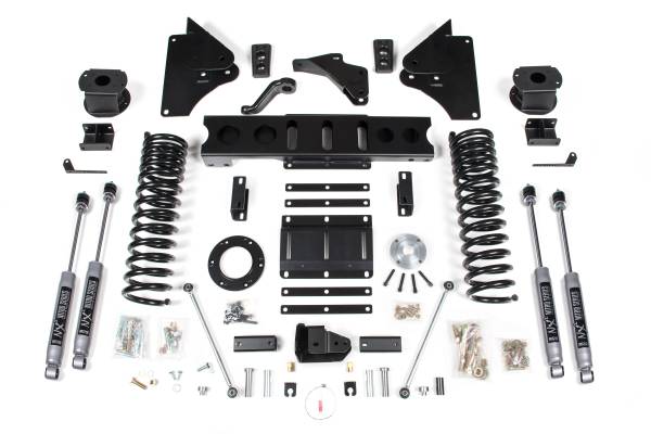 BDS Suspension - BDS 5.5 Inch Lift Kit w/ 4-Link | Ram 2500 w/ Rear Air Ride (2014-2018) 4WD Gas | FOX 2.0 Performance Series - Image 1