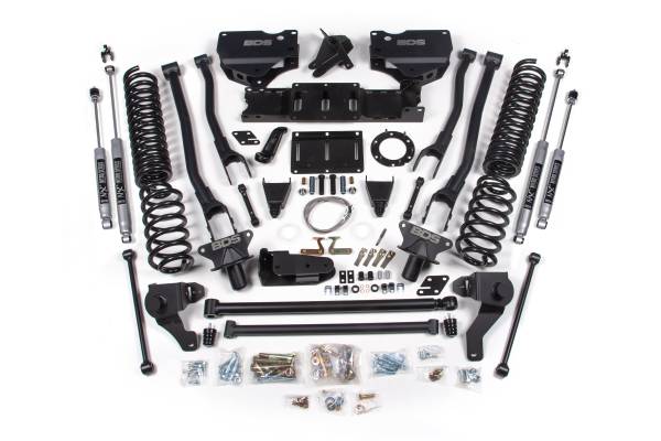 BDS Suspension - BDS 8 Inch Lift Kit w/ 4-Link | 2019-2024 Ram 2500 4WD Diesel | FOX 2.0 Performance Series Shocks - Image 1