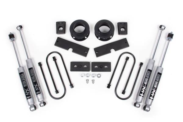 BDS Suspension - BDS 2 Inch Lift Kit | 2013-2026 Ram 3500 4WD w/ Rear Air Ride | FOX 2.0 Performance Series Shocks - Image 1