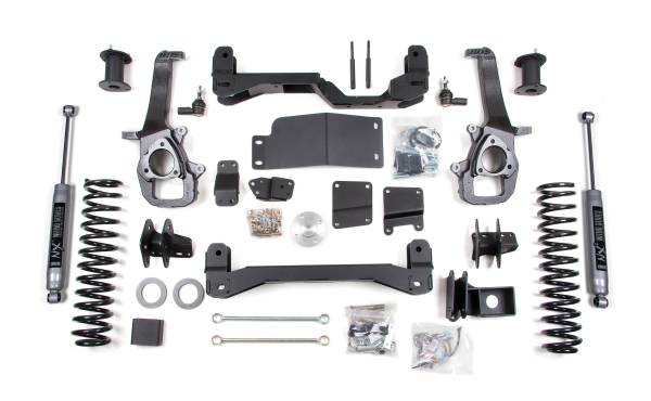 BDS Suspension - BDS 4 Inch Lift Kit | 2012 Dodge Ram 1500 4WD | 2 Inch Rear Coil Spacer w/ FOX 2.0 Performance Series Shocks - Image 1