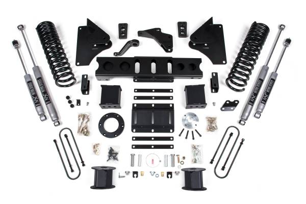 BDS Suspension - BDS 6 Inch Lift Kit | Ram 3500 w/ Rear Air Ride (2013-2018) 4WD Diesel | 6-Bolt Indexing Ring | NX2 Nitro Series - Image 1
