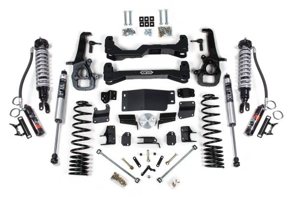 BDS Suspension - BDS 4 Inch Lift Kit | FOX 2.5 Performance Elite Coilover | Ram 1500 (2019-2024) 4WD | FOX 2.5 PE Rear / Standard Knuckle - Image 1