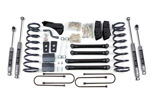 BDS Suspension - BDS 4 Inch Lift Kit | 2005-2007 Dodge Ram 2500 Power Wagon 4WD | 4 Inch Block Kit | 3-1/2 Inch Axle | NX2 Nitro Series - Image 1