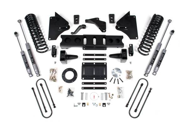 BDS Suspension - BDS 6 Inch Lift Kit | Ram 3500 Diesel (2013-2018) 4WD | Leaf Springs | 8-Bolt | NX2 Nitro Series - Image 1