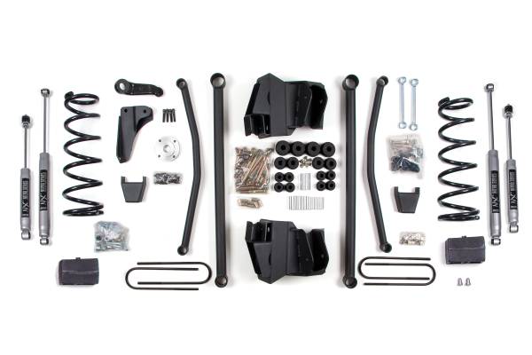 BDS Suspension - BDS 8 Inch Long Arm Lift Kit | Dodge Ram 2500/3500 Diesel (2003-2007) 4WD | Block Kit 3-1/2" Axle | NX2 Nitro Series | Automatic - Image 1