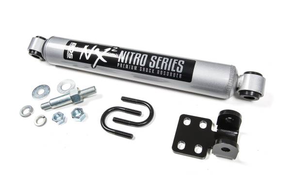 BDS Suspension - BDS NX2 Nitro Series Steering Stabilizer Shock | 2017-2026 Ford F250/F350 Super Duty 4WD - Image 1