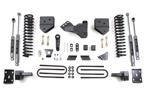 BDS Suspension - BDS 4 Inch Lift Kit | Ford F250/F350 Super Duty (2011-2016) 4WD Gas | Leaf Springs w/ FOX 2.0 Performance Series Shocks - Image 1