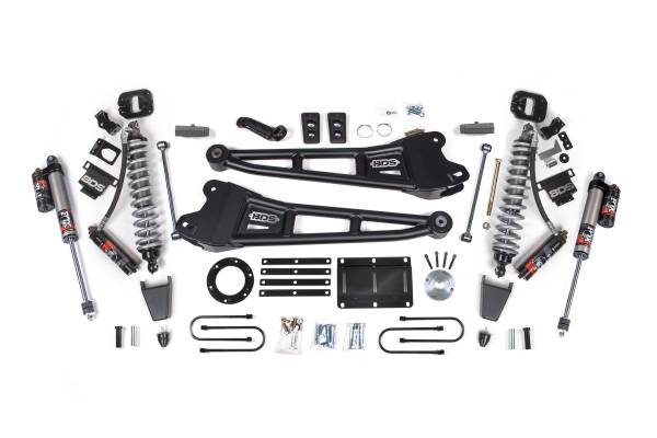 BDS Suspension - BDS 6 Inch Lift Kit w/ Radius Arm | FOX 2.5 Coil-Over Conversion Performance Elite | Ram 3500 (2013-2018) 4WD Diesel | Leaf Springs | FOX 2.0 Hydro Bump Stop | 6-Bolt - Image 1
