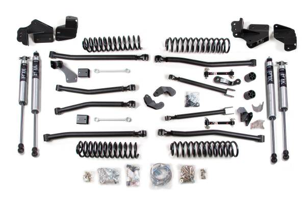 BDS Suspension - BDS 4.5 Inch Long Arm Lift Kit | 2007-2018 Jeep Wrangler JK Rubicon 4-Door - Image 1