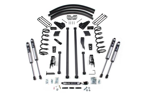 BDS Suspension - BDS 5 Inch Long Arm Lift Kit | 2000-2001 Dodge Ram 1500 4WD | w/ NX2 Nitro Series Shocks - Image 1