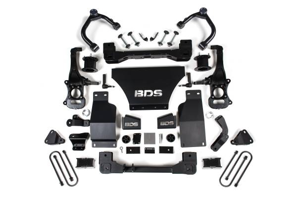 BDS Suspension - BDS 4 Inch Lift Kit | Adaptive Ride Control Only | 2025-2026 Chevy Silverado High Country & GMC Denali 1500 4WD Gas - Image 1