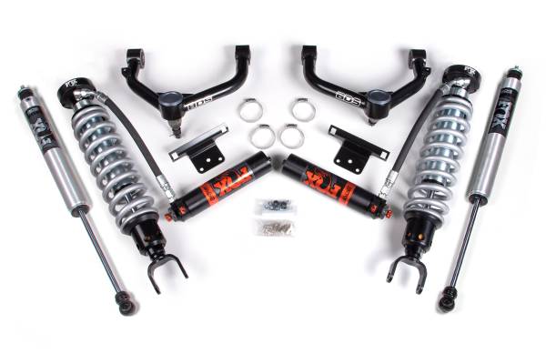 BDS Suspension - BDS 2 Inch Leveling Kit | FOX 2.5 Coilover & FOX 2.0 Rear Shocks | 2014-2018 Ram 1500 4WD EcoDiesel - Image 1