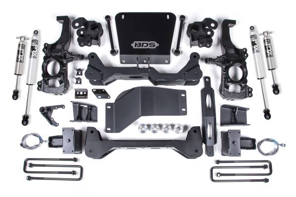 BDS Suspension - BDS 6.5 Inch Lift Kit | FOX 2.5 HTO Performance Series | Chevy Silverado / GMC Sierra 2500HD/3500HD (2020-2026) 4WD | Without Factory Overload - Image 1