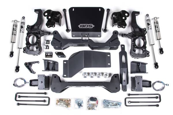 BDS Suspension - BDS 5 Inch Lift Kit | FOX 2.5 HTO Performance Series | Chevy Silverado / GMC Sierra 2500HD/3500HD (2020-2026) 4WD | Without Factory Overload - Image 1