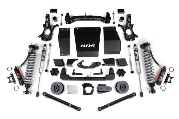 BDS Suspension - BDS 4 Inch Lift Kit | FOX 2.5 Performance Elite Coil-Over | Chevy/GMC Suburban, Tahoe, Yukon/XL 1500 (2015-2019) 4WD | Cast Steel Control Arms - Image 1
