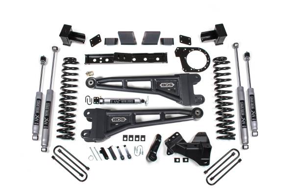 BDS Suspension - BDS 7 Inch Lift Kit w/ Radius Arms | Ford F350 Super Duty DRW 4WD Diesel (2023-2026) | NX2 Nitro Series Shocks - Image 1