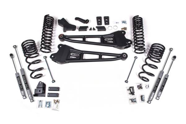 BDS Suspension - BDS 4 Inch Lift Kit w/ Radius Arm | Ram 2500 (2025-2026) 4WD Diesel | FOX 2.5 Performance Elite w/ DSC - Image 1